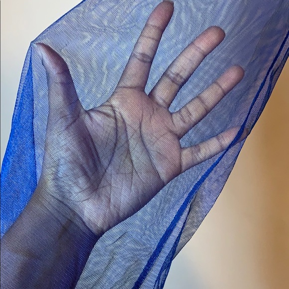 BLUE MESH COVER-UP!!! - Picture 5 of 5